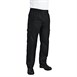 Chef Works unisex slim fit cargo broek zwart