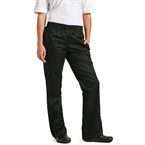 Chef Works Basic Baggy dames koksbroek zwart XL