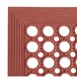 Jantex rubberen vetbestendige anti-vermoeidheidsmat rood 1500 x 900mm