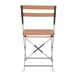 Bolero opklapbare imitatiehout stoelen (2 stuks)