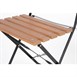Bolero opklapbare imitatiehout stoelen (2 stuks)