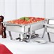 SPECIALE AANBIEDING Olympia Milan Chafing Dish met Olympia vloeibare brandpasta x24