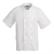 Whites Boston unisex koksbuis korte mouw wit