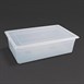 Vogue polypropyleen GN 1/1 bak met deksel 15cm (2 stuks)