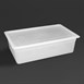 Vogue polypropyleen GN 1/1 bak met deksel 15cm (2 stuks)
