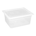 Vogue polypropyleen GN 1/2 bak met deksel 15cm (4 stuks)