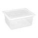 Vogue polypropyleen GN 1/2 bak met deksel 15cm (4 stuks)