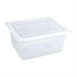 Vogue polypropyleen GN 1/2 bak met deksel 15cm (4 stuks)
