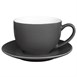 Olympia Café cappuccino koppen donkergrijs 340ml (12 stuks)