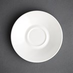 Olympia Café espresso schotel wit (12 stuks)