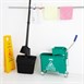 Jantex Kentucky rolemmer met wringer groen 20L