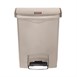 Rubbermaid Slim Jim Front Step pedaalemmer 30L beige