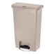 Rubbermaid Slim Jim Front Step pedaalemmer 50L beige