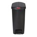 Rubbermaid Slim Jim End Step pedaalemmer 50L zwart
