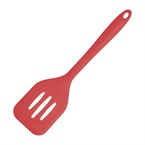 Vogue siliconen flexibele geperforeerde bakspaan rood 31cm