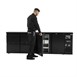 Polar u-serie dubbele deur back bar toonbank koelkast met laden
