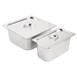 Vogue RVS Gastronorm Bakken Set 1/3 en 2/3 Met Deksels