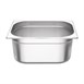 Vogue RVS Gastronorm Bakken Set 2 x 1/2 Met Deksels