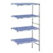 Tournus hoekrek met 4 schappen 40x65cm