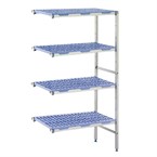 Tournus hoekrek met 4 schappen 40x125cm
