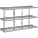 Gastro M RVS wandplank zonder steunen 200x40cm