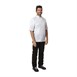 Whites Nevada koksbuis wit met zwart contrast