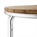 Bolero essen en aluminium tafel rond 60cm