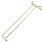 Glasrek messing 41cm