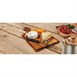 Olympia acaciahouten serveerplank golvende rand 35,5x25cm