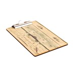 Olympia menu klembord met hout-effect A5