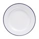 Olympia Emaille borden 24,5cm (6 stuks)