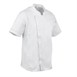 Chef Works Springfield unisex koksbuis met rits wit