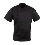 Chef Works Springfield unisex koksbuis met rits zwart M