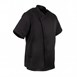 Chef Works Springfield unisex koksbuis met rits zwart