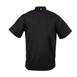 Chef Works Springfield unisex koksbuis met rits zwart