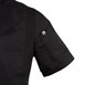 Chef Works Springfield unisex koksbuis met rits zwart