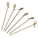 Biologisch afbreekbare bamboe knoopprikkers 12cm (100 stuks)