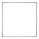 De Buyer vierkante vorm RVS 20x2cm