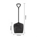 Jantex veger en blik lange steel 30cm breed