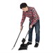 Jantex veger en blik lange steel 30cm breed