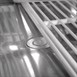 Polar G-serie 3-deurs koelwerkbank met marmeren werkblad 368L