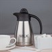 Olympia thermoskan met schroefdop en opschrift MILK 500ml