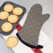 Vogue brandvertragende ovenwant lichtbruin 43cm