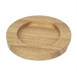 Olympia heveahouten onderzetter 11,5cm