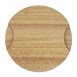 Olympia heveahouten onderzetter 11,5cm