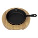 Olympia mini gietijzeren ronde pan 11,5cm