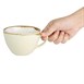 Olympia Kiln cappuccinokopjes zandsteen 34cl (6 stuks)