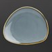 Olympia Kiln driehoekige borden blauw 16,5cm (6 stuks)