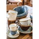 Olympia Kiln espressokopjes blauw 85ml (6 stuks)