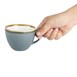 Olympia Kiln cappuccinokopjes blauw 23cl (6 stuks)